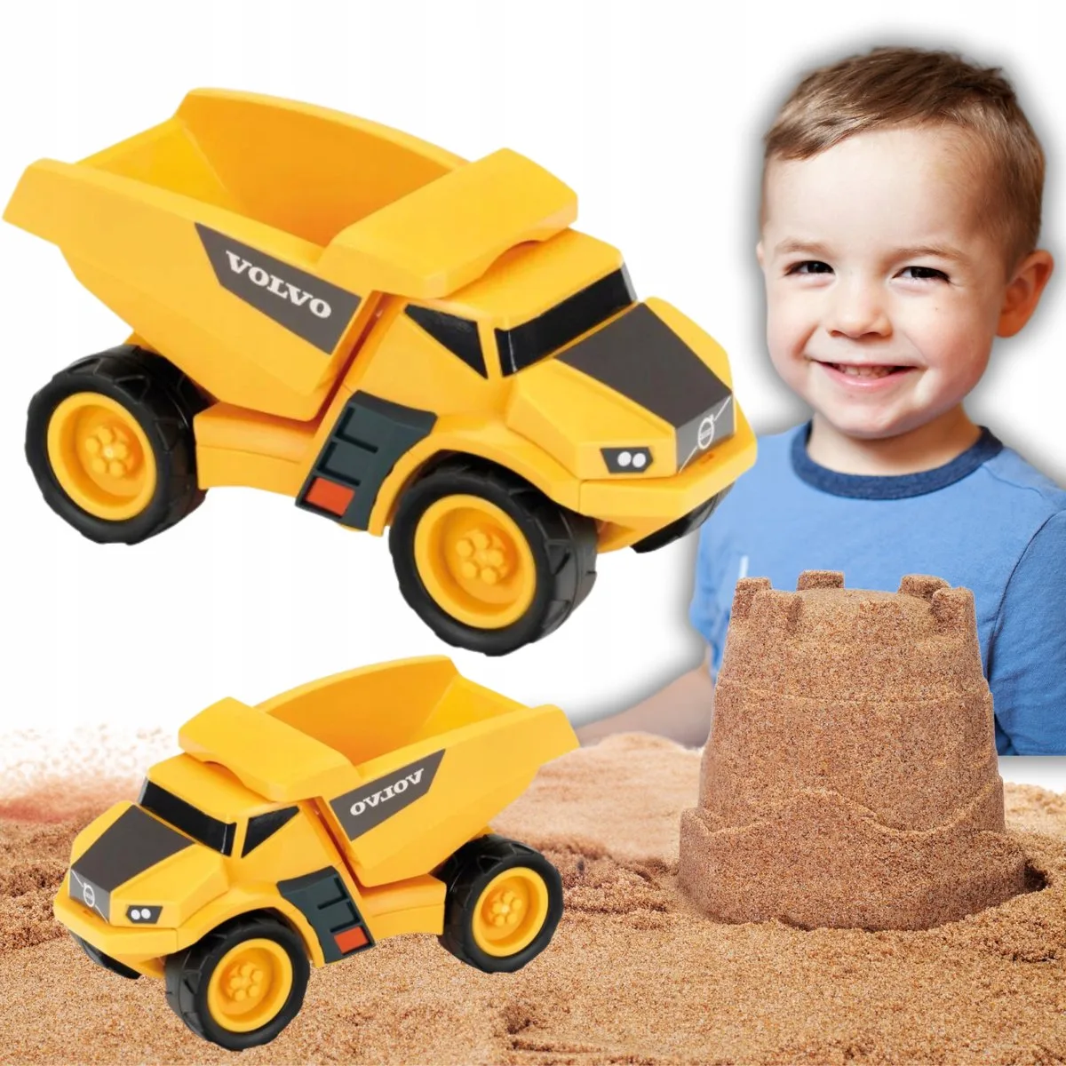 Volvo Vrachtwagen Kiepwagen 1:24 - Robuust Speelgoed de Theo Klein – photo du produit