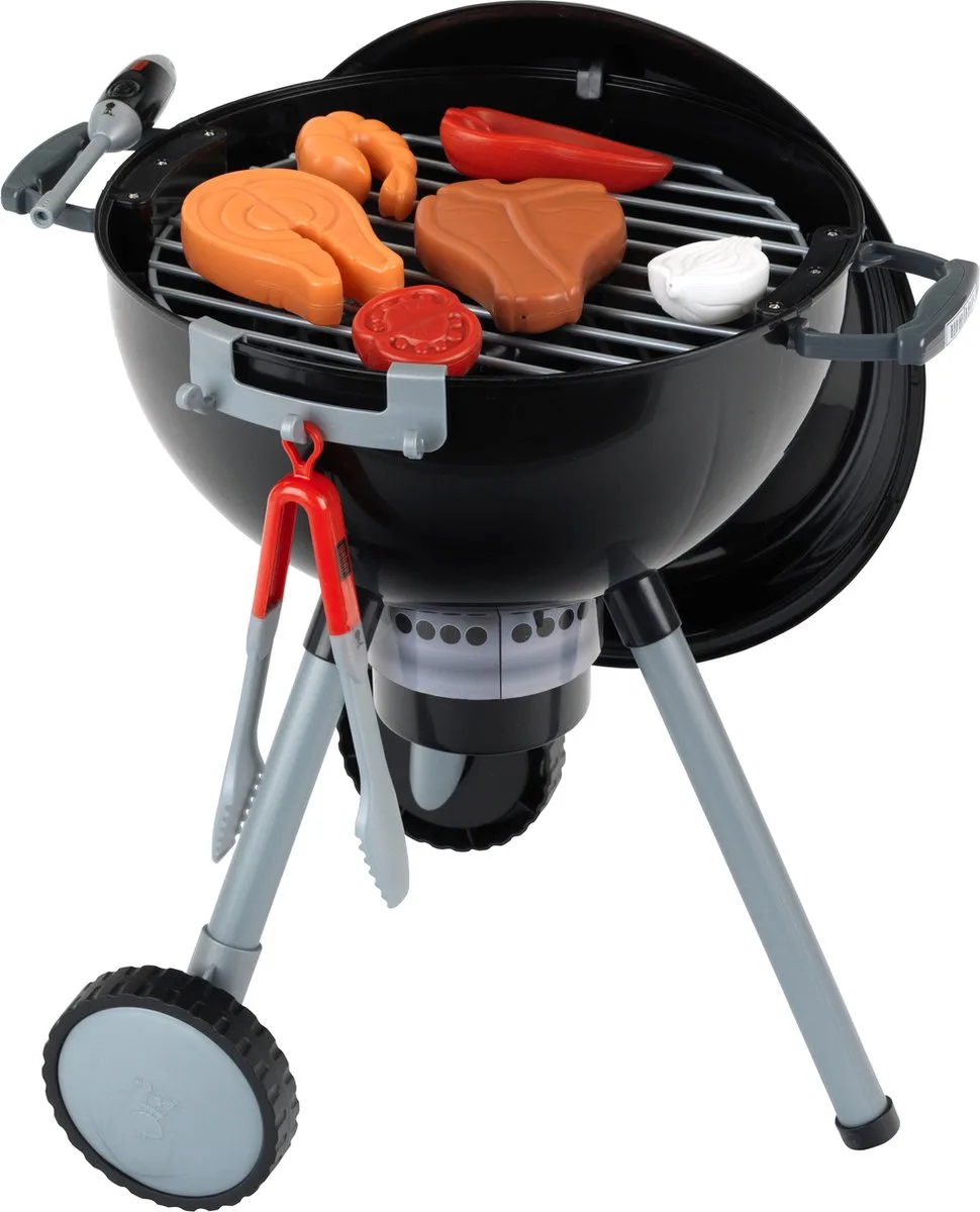 Weber speelgoed BBQ - 40x32x53 cm - incl. accessoires, licht- en geluidseffecten fra Theo Klein i Flerfarvet – produktbillede