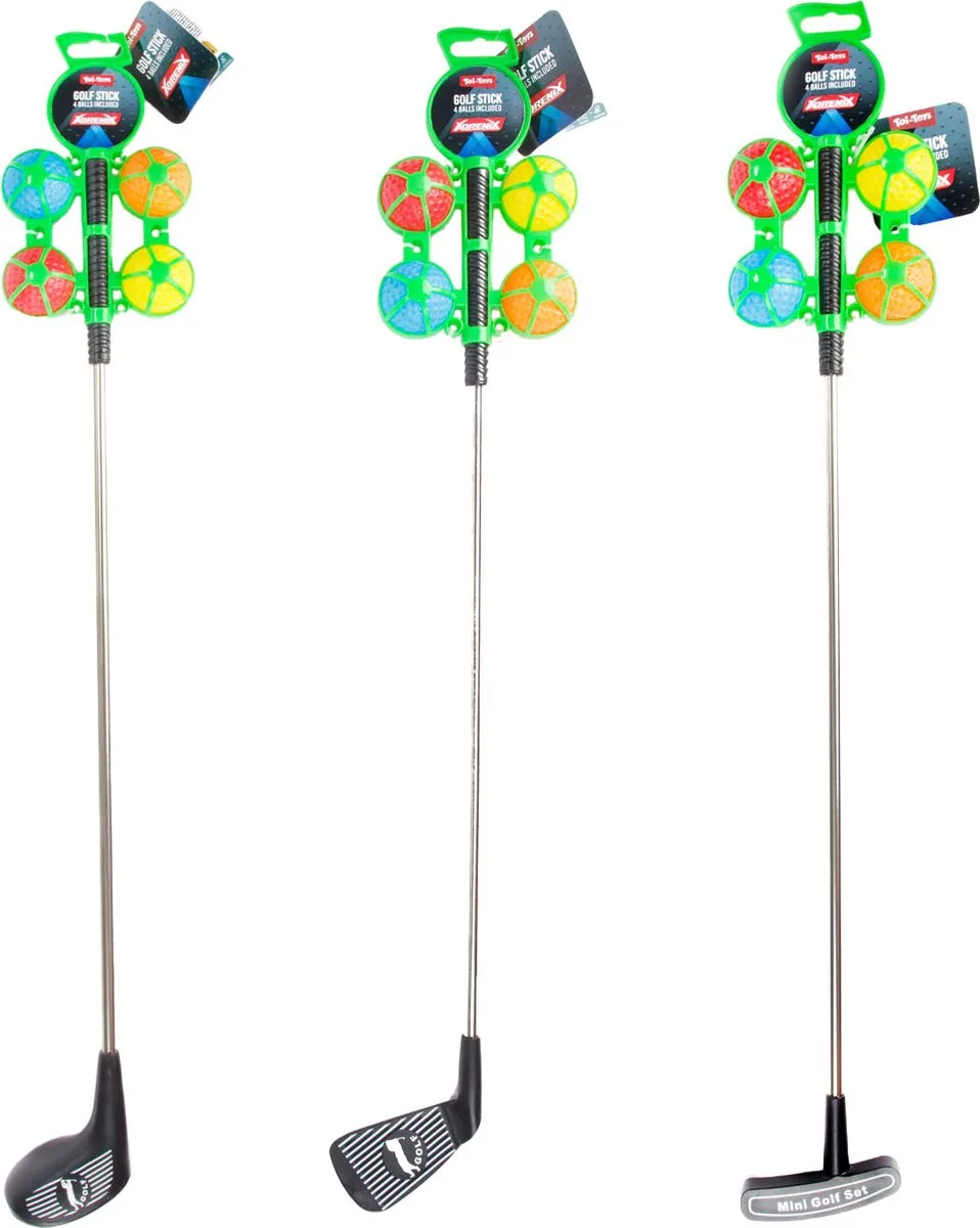 ADRENIX Golfstick metaal van Toi-Toys in Meerkleurig – productfoto