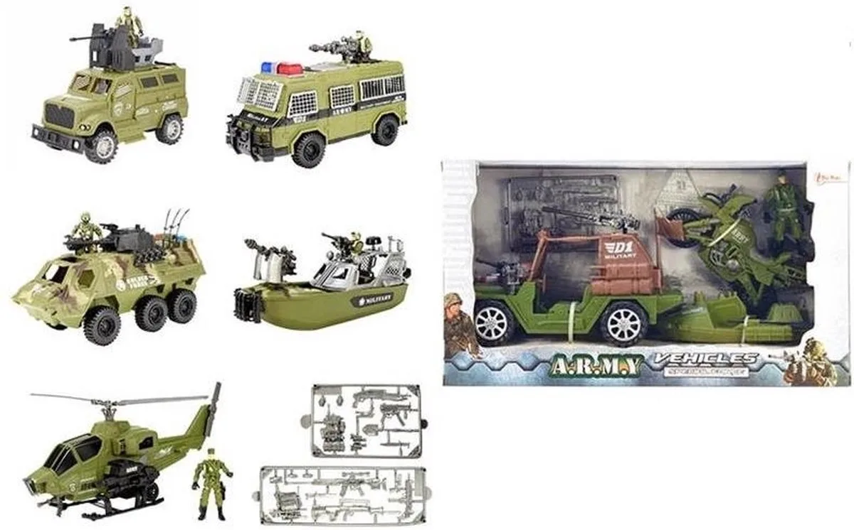 Alfafox Voertuig met accessoires en speelfiguur (15865Z-ASS) van Toi-Toys in Meerkleurig – productfoto