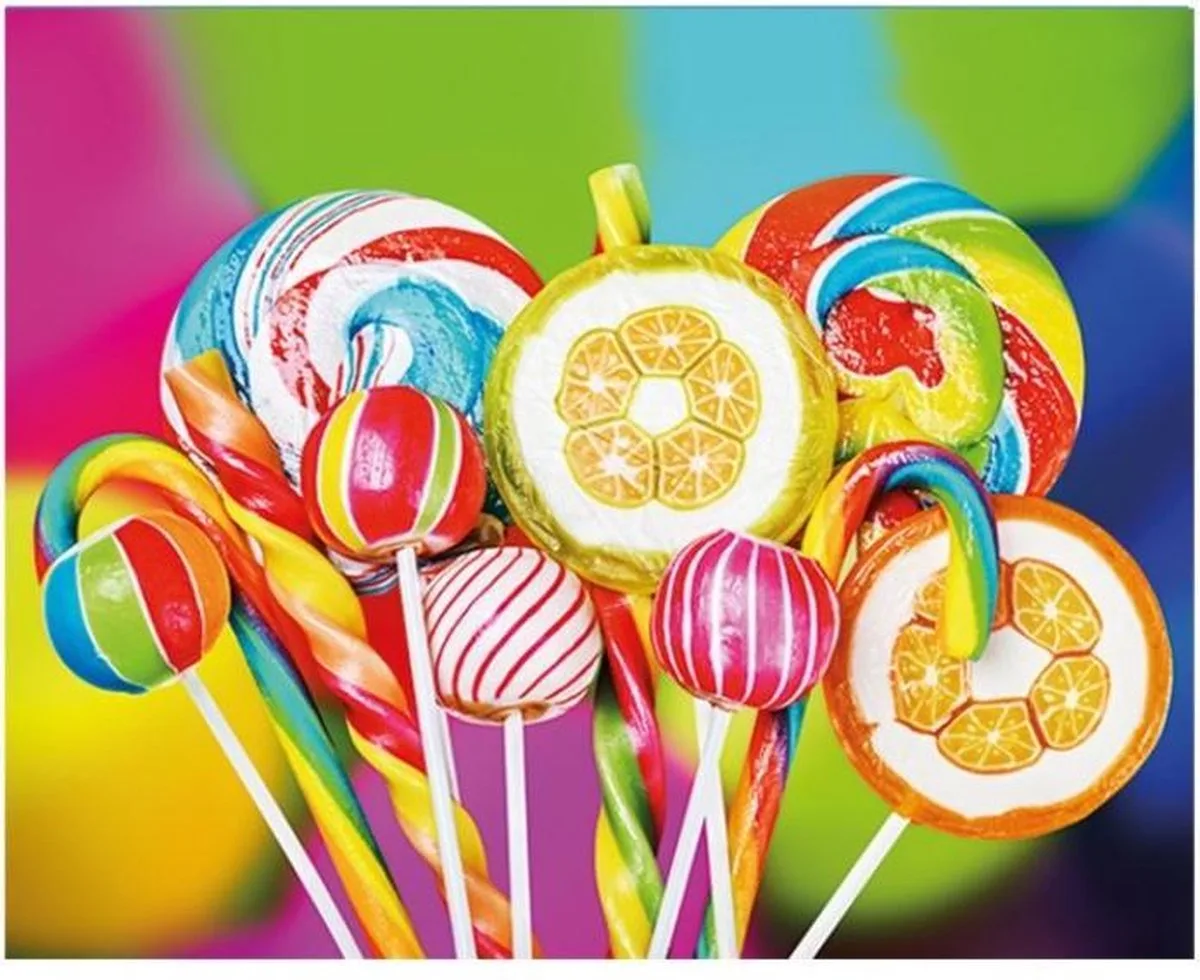 Diamond Painting - Lolly's - 40 x 50 cm van Toi-Toys in Meerkleurig – productfoto