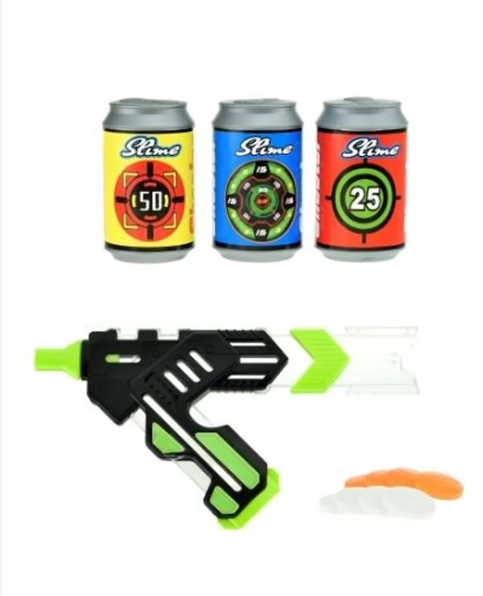 Disc Blaster Luchtgeweer Met Slijm 28 Cm von Toi-Toys in Grün – Produktfoto