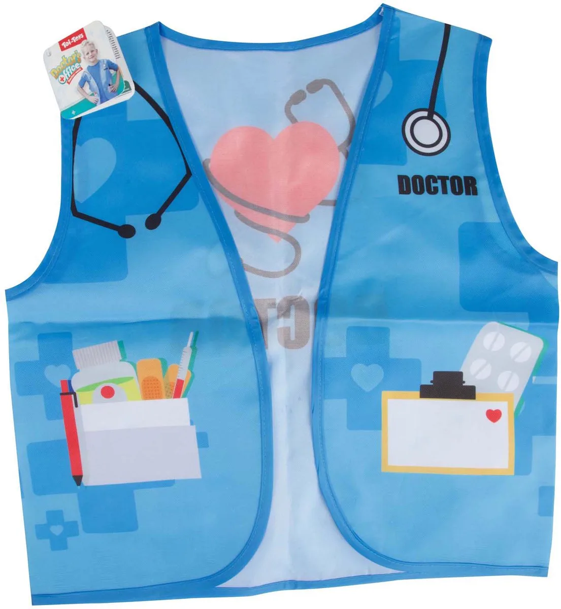 Doctor Doktersvest Verkleedhesje de Toi-Toys en Multicolore – photo du produit