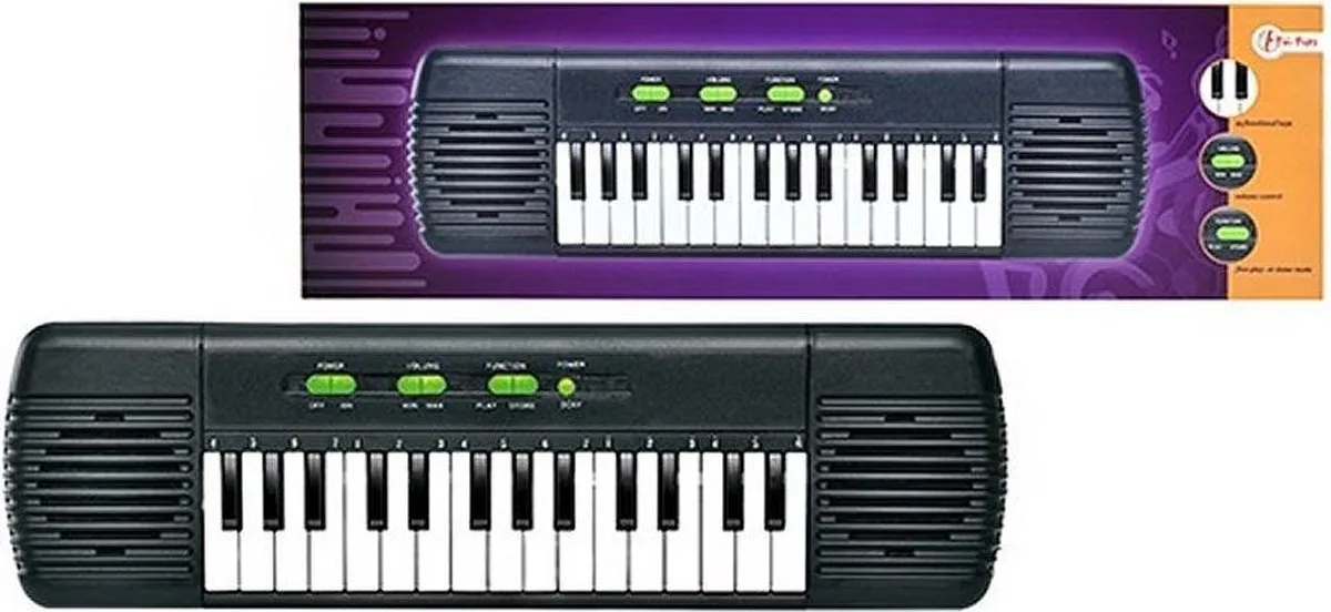 Elektronisch Keyboard 29 Toetsen 42 Cm von Toi-Toys in Schwarz – Produktfoto