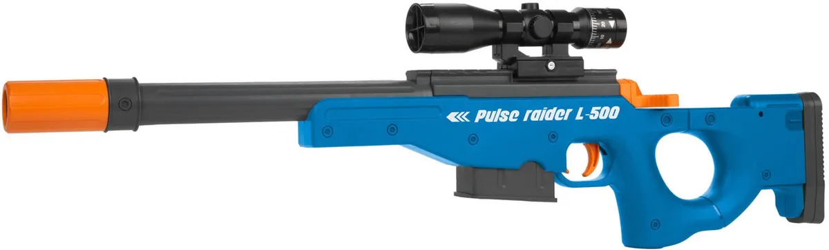 Foam Strikex Pistool Pulse Raider L-500 - incl. Foampijlen fra Toi-Toys i Flerfarvet – produktbillede