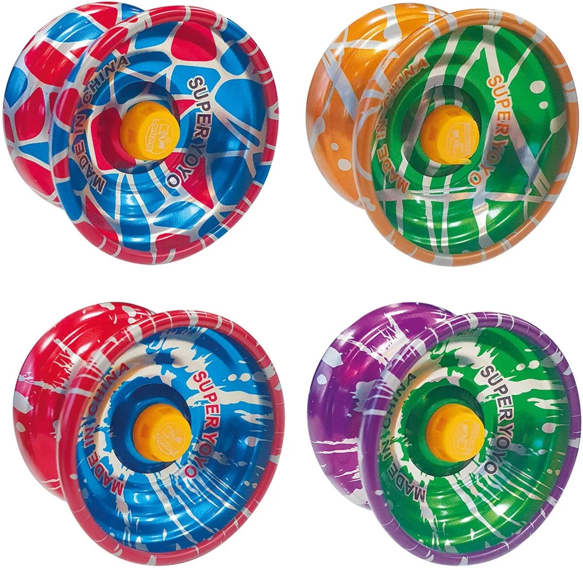 Jojo van Metaal Vlammmen von Toi-Toys in Mehrfarbig – Produktfoto