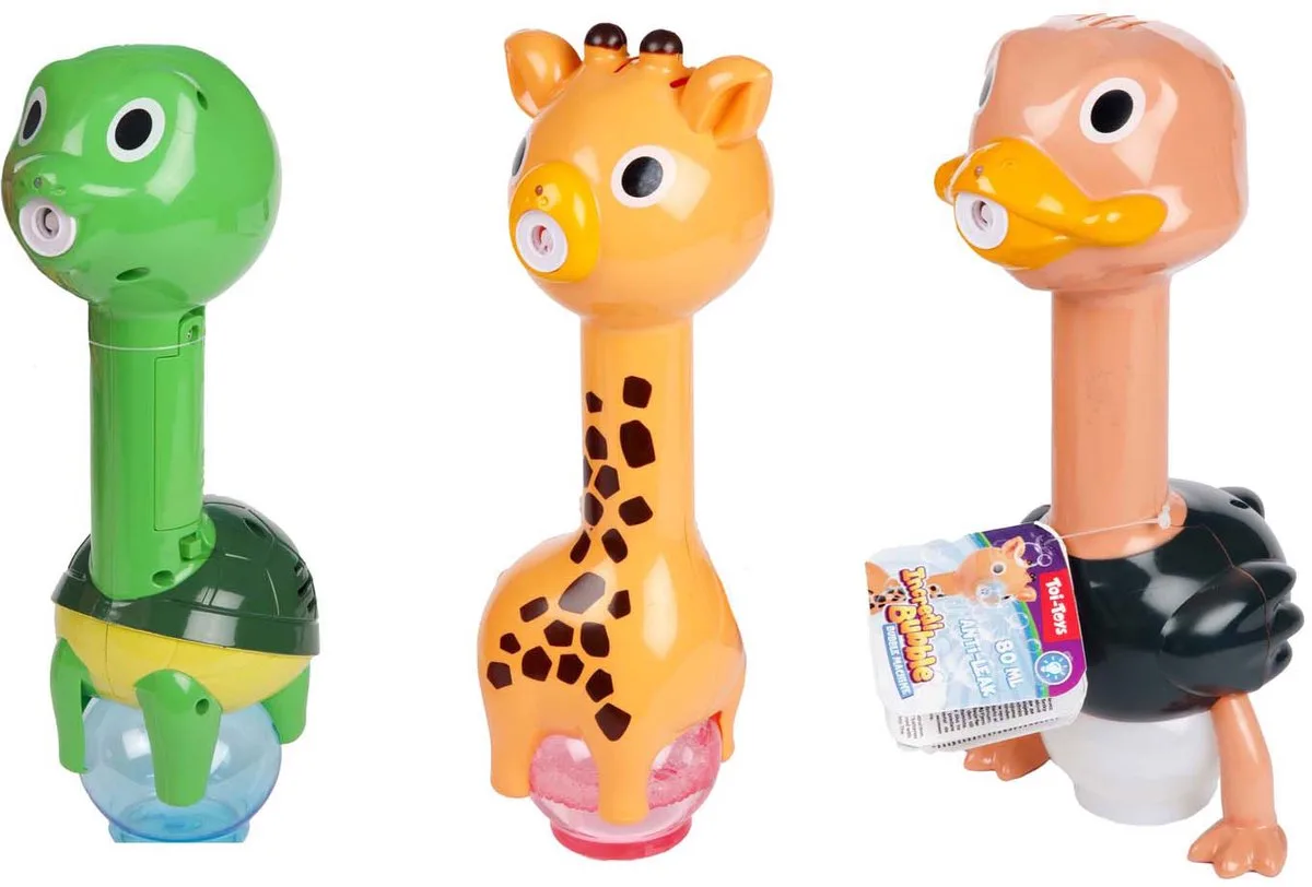 Knuffel Pluche Dier in Draagkoffer, 10cm by Toi-Toys in Multicolour – product photo