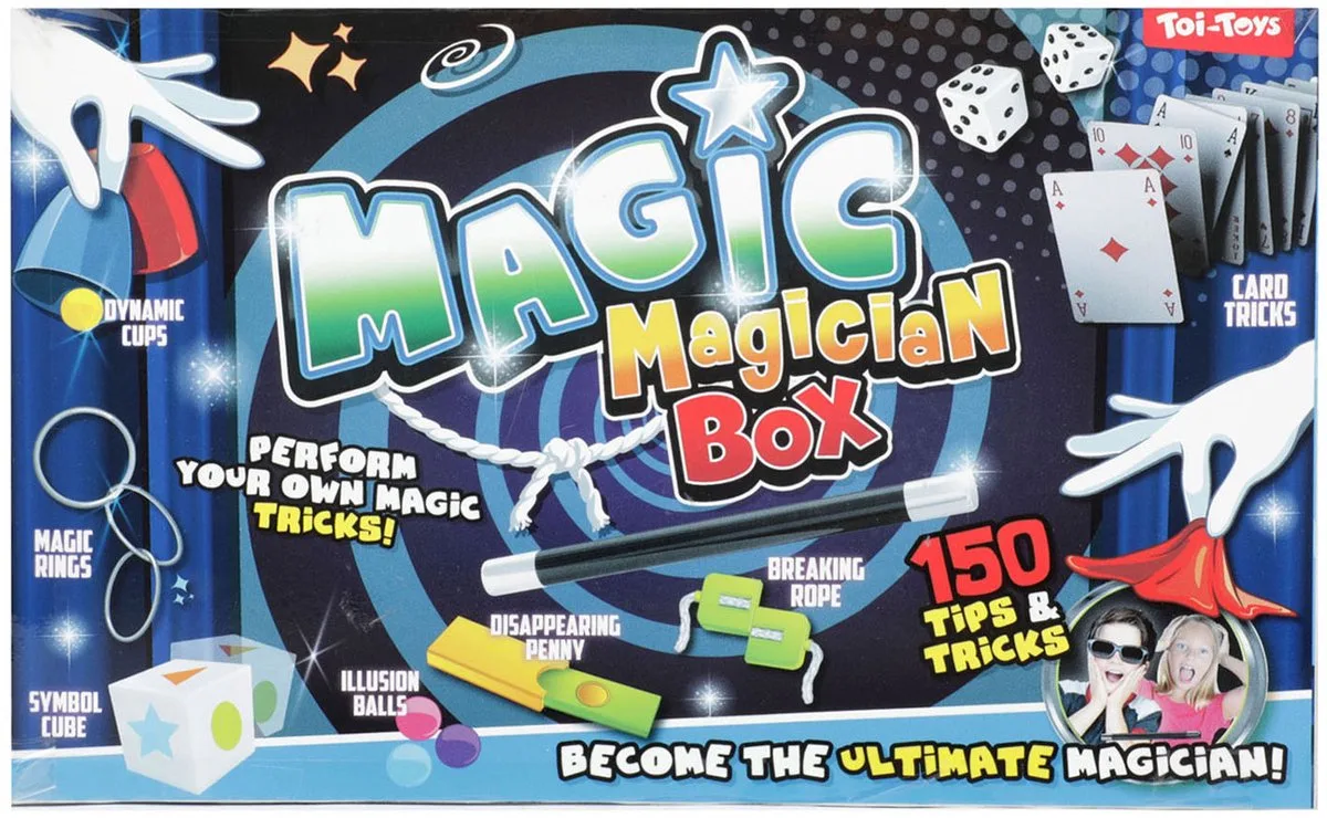 Magische Goocheldoos met 150 Trucs fra Toi-Toys i Flerfarvet – produktbillede