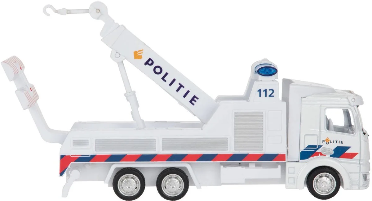 Metal Sleepwagen Politie NL från Toi-Toys i Flerfärgad – produktbild
