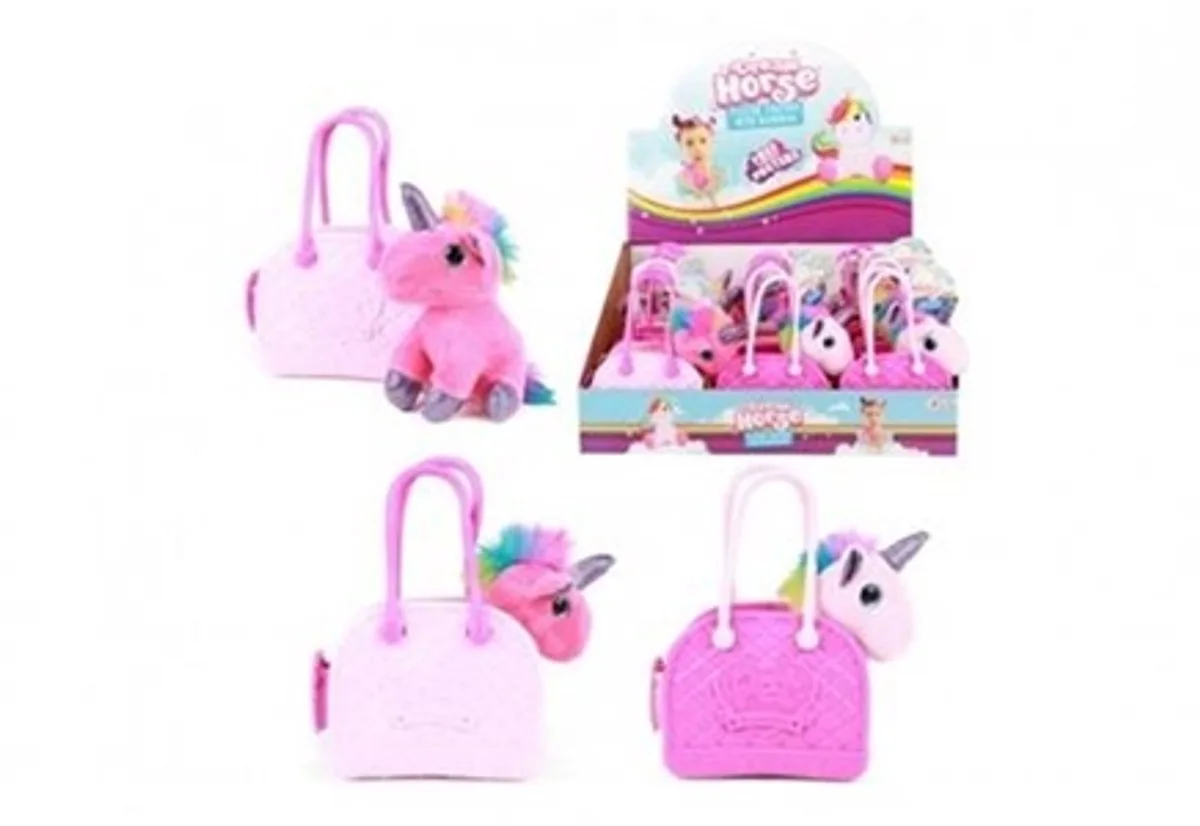 Pluche eenhoorn in handtas de Toi-Toys en Verschillende – photo du produit