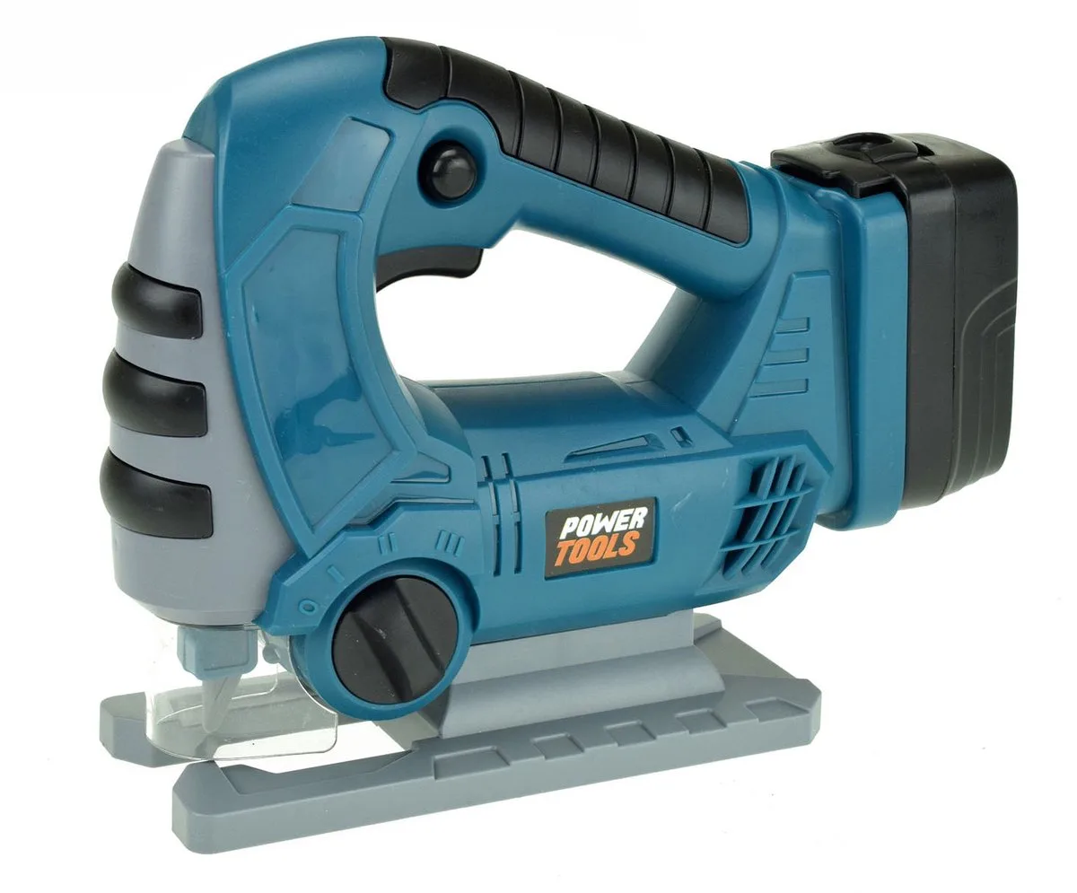 Power Tools Elektrische Decoupeerzaag 21 Cm von Toi-Toys in Blau – Produktfoto