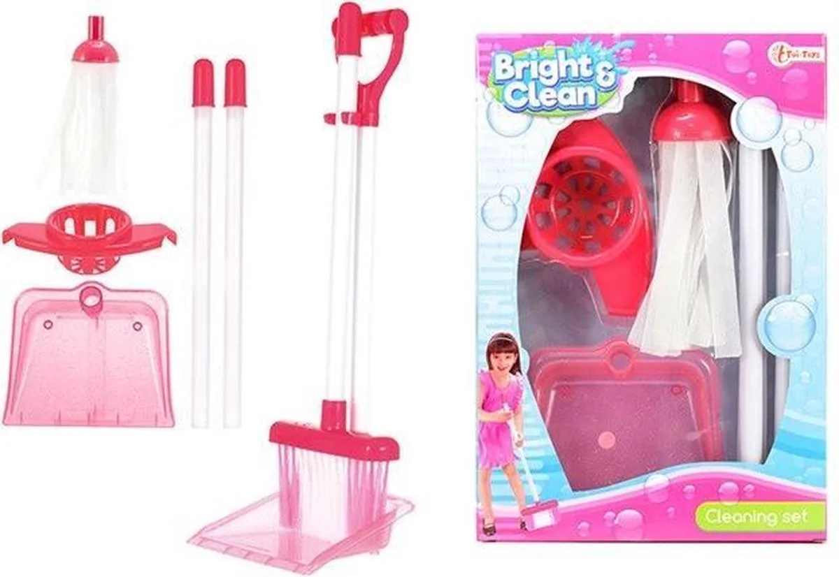 Schoonmaak speelset från Toi-Toys i Flerfärgad – produktbild