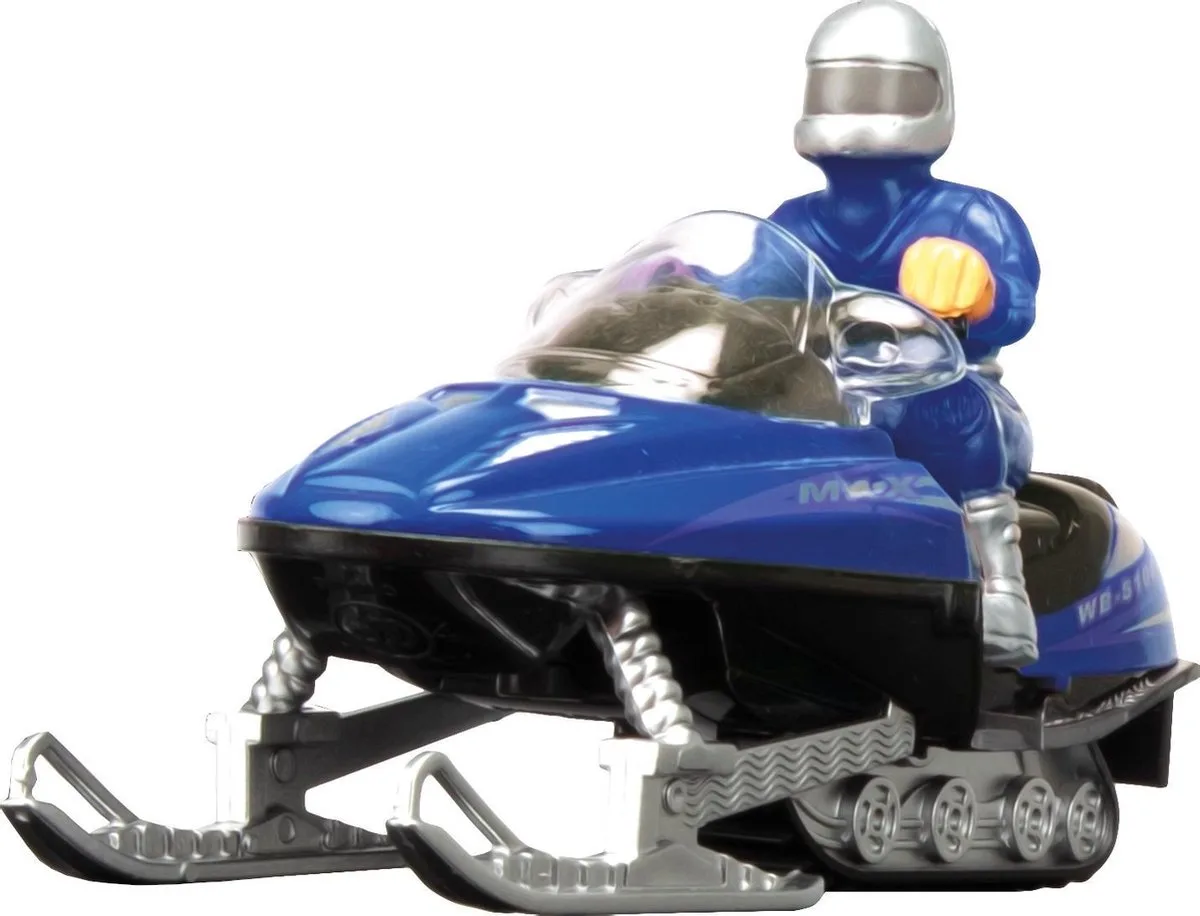 Sneeuwscooter Junior 1:20 de Toi-Toys en Bleu – photo du produit