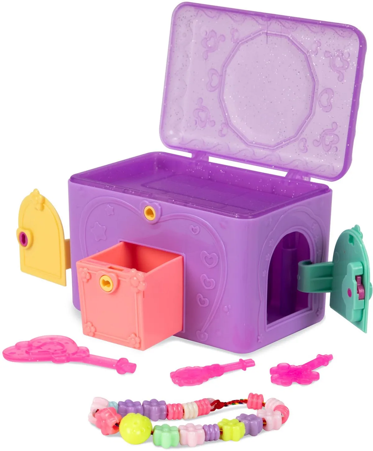 So Kawaii Verrassingskist Armband met Kralen - 7dlg. van Toi-Toys in Meerkleurig – productfoto