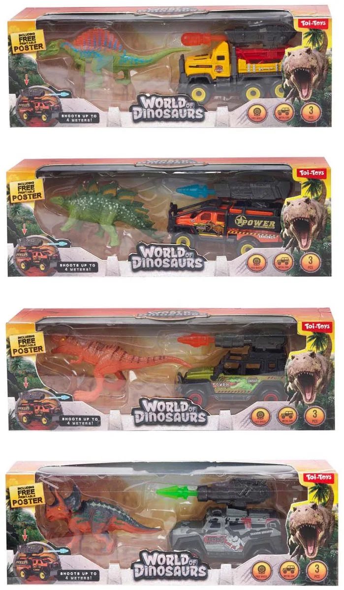 Speelset Dino Hunter fra Toi-Toys i Flerfarvet – produktbillede
