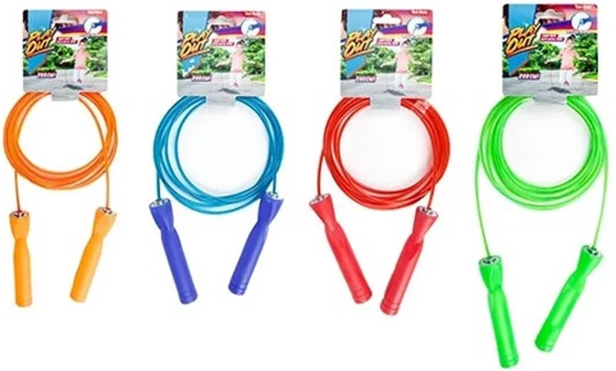 Springtouw met Metalen Draad, 280cm von Toi-Toys in Mehrfarbig – Produktfoto