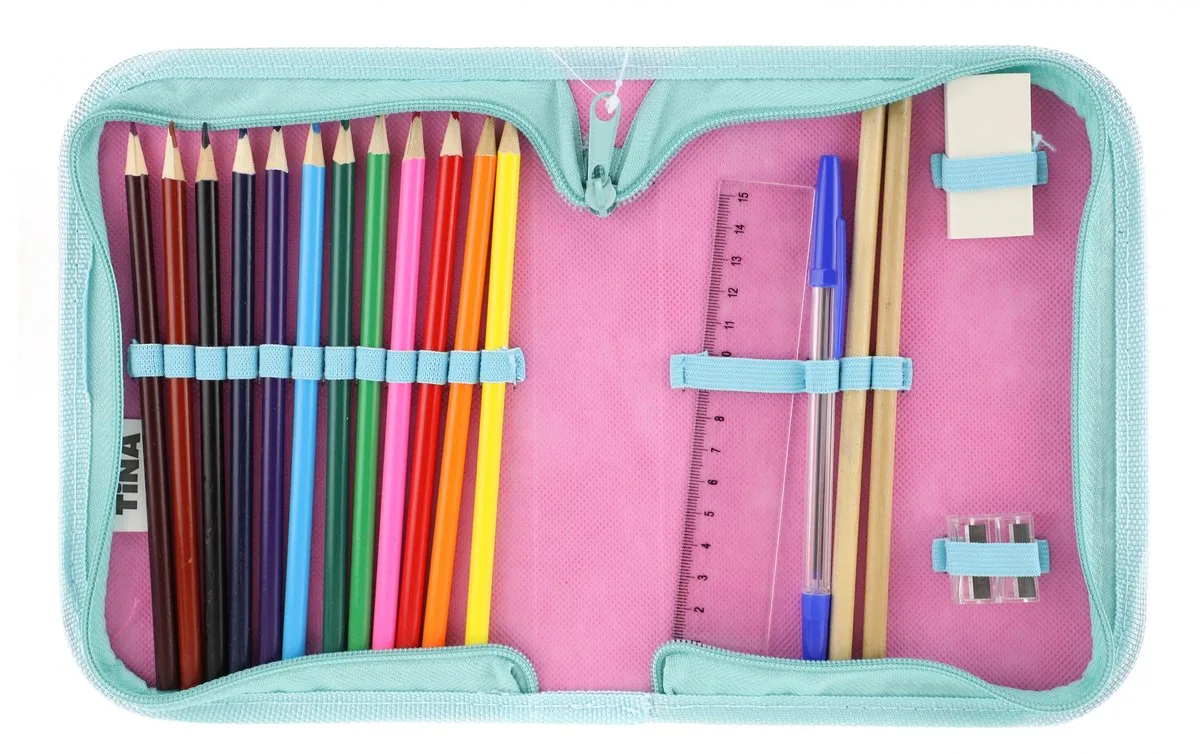 Tina Kleurset 19-delig van Toi-Toys in Roze – productfoto