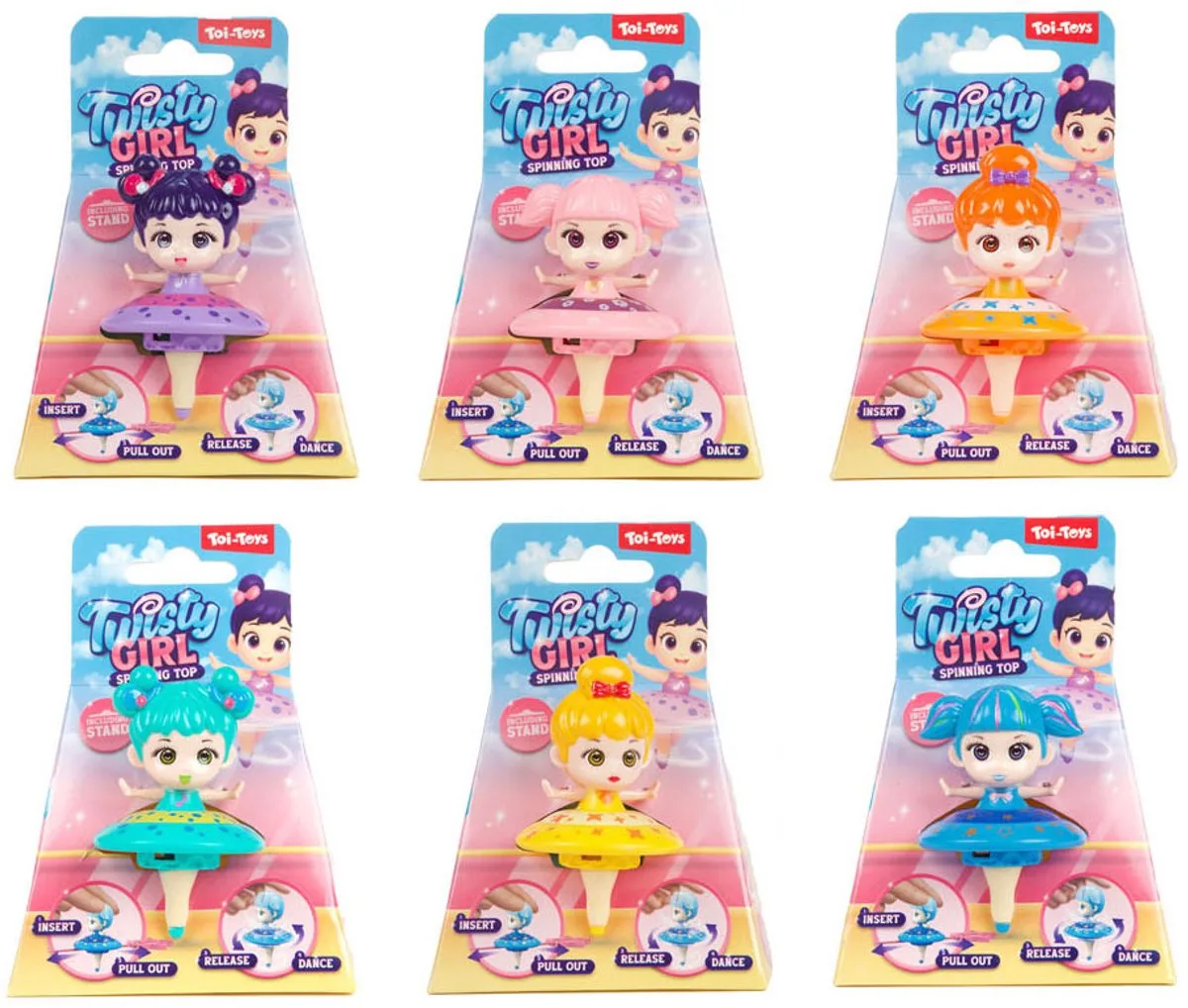 Tol Ballerina 7,5cm de Toi-Toys en Multicolore – photo du produit