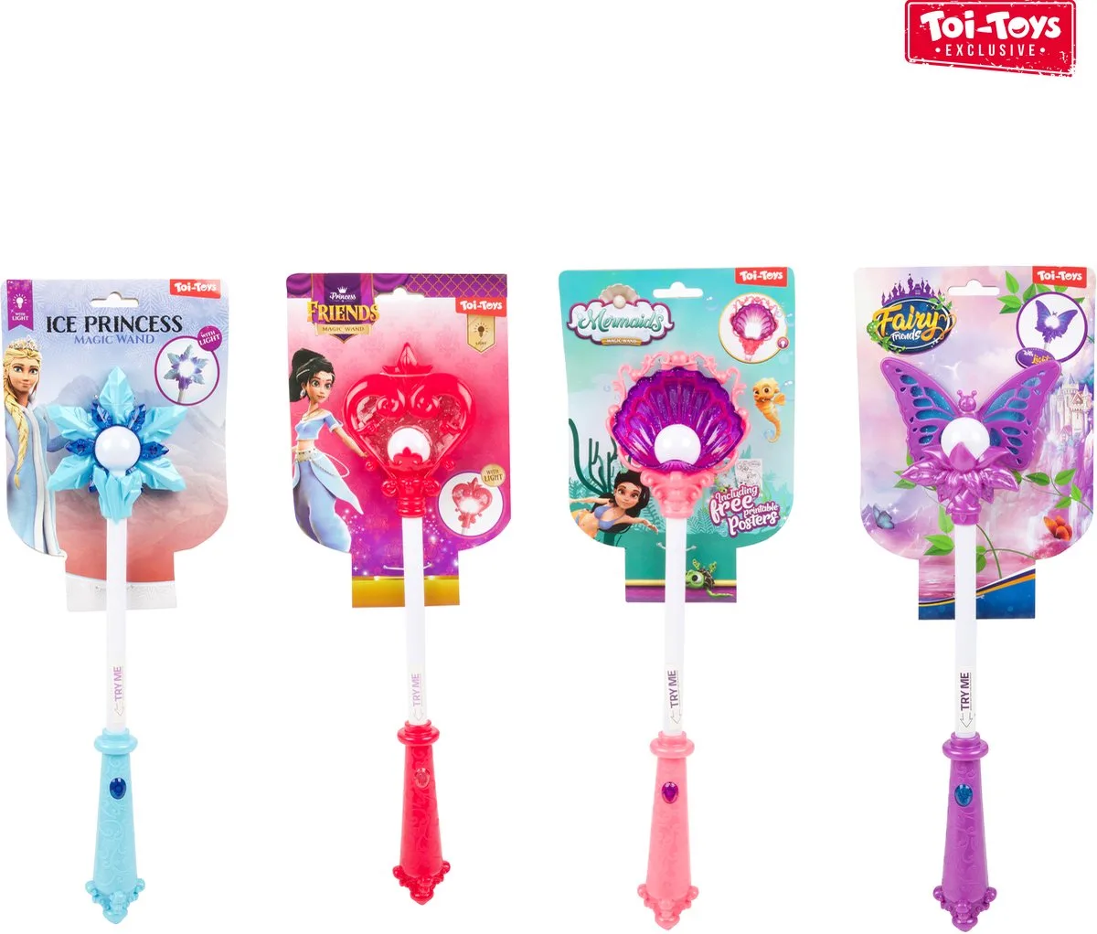 Toverstaf Pearl met Licht by Toi-Toys in Multicolour – product photo