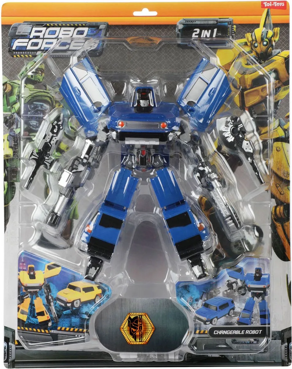 Transformer robot de luxe von Toi-Toys in Mehrfarbig – Produktfoto