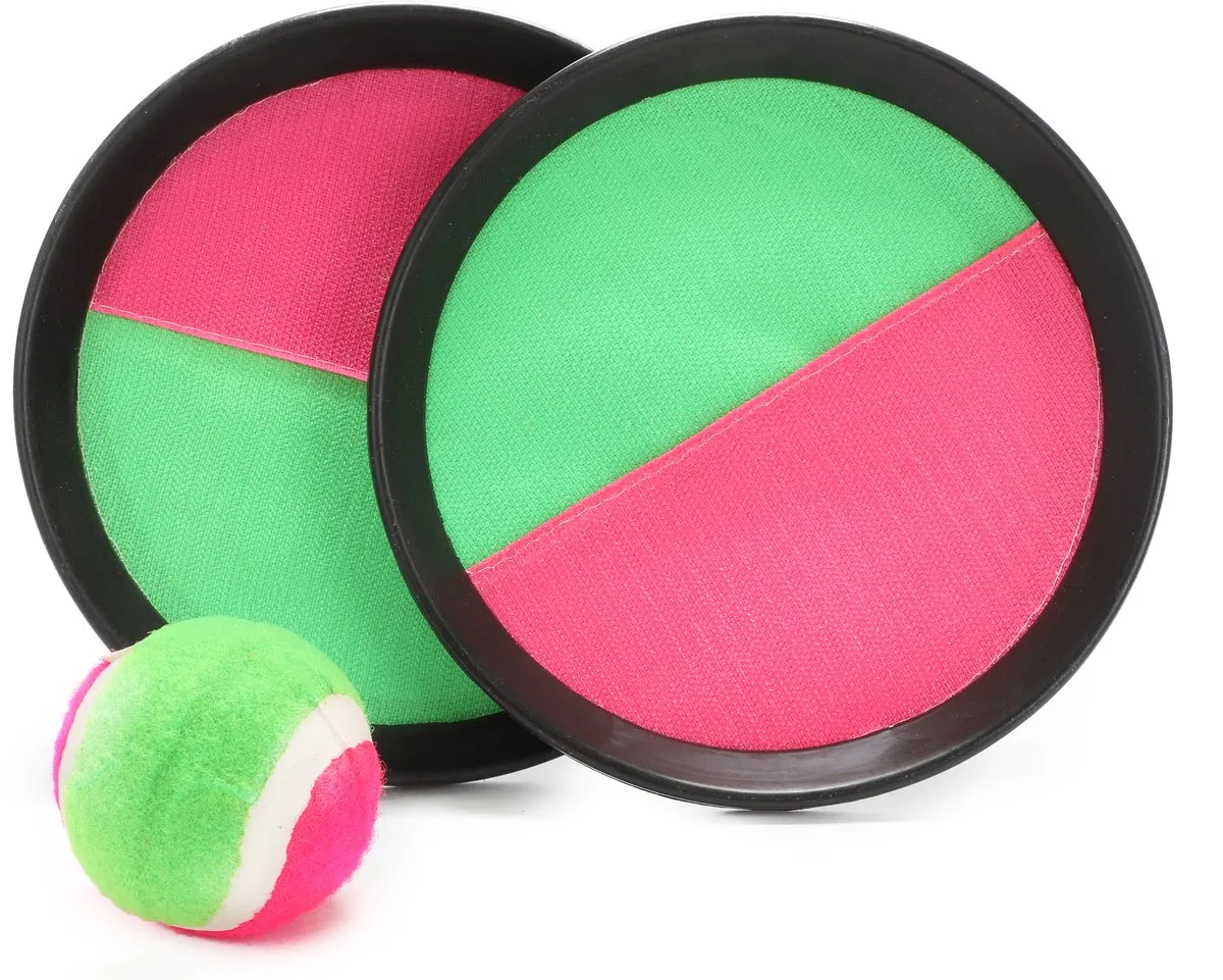 Vangbalspel met klittenband, 3dlg. de Toi-Toys en Multicolore – photo du produit