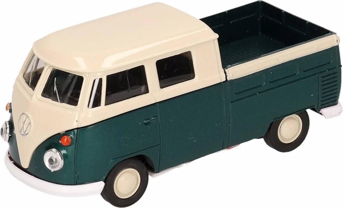 Welly Speelgoed Volkswagen modelauto - T1 pick up - schaal 1:36 - schaalmodel van Toi-Toys in Groen – productfoto