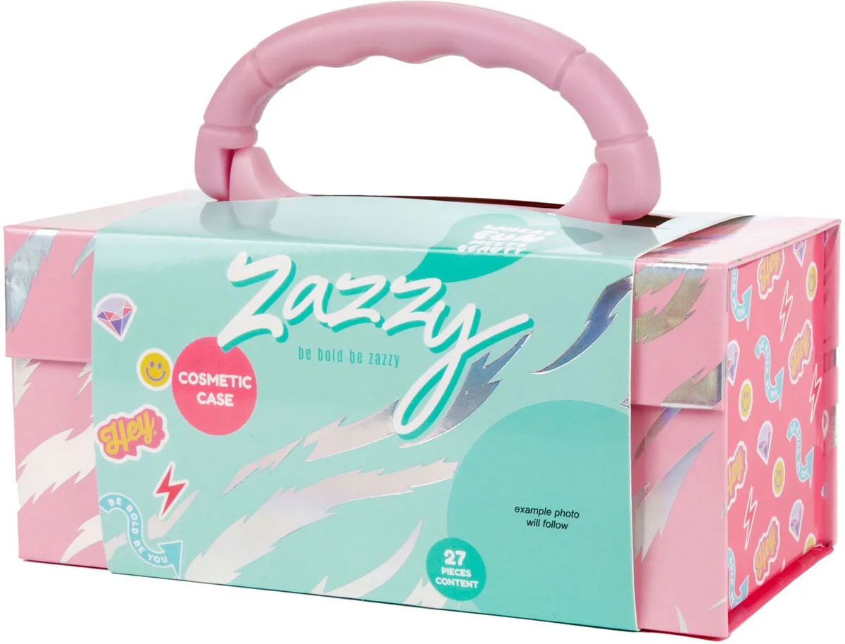 Zazzy Make-up Set in Koffer - 26dlg. från Toi-Toys i Flerfärgad – produktbild