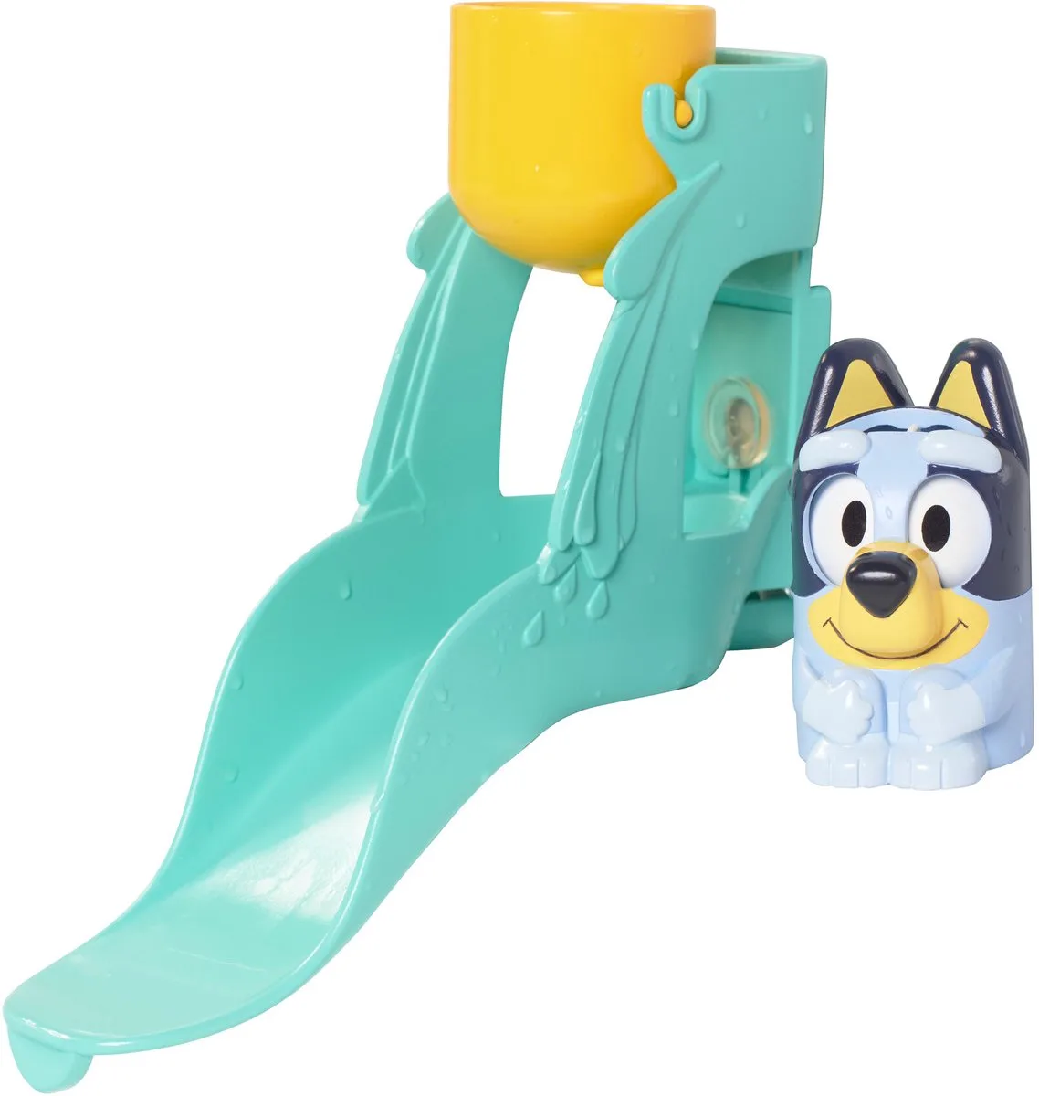 BLUEY - Bluey's Waterglijbaan - Badspeelgoed de TOMY en Multicolore – photo du produit