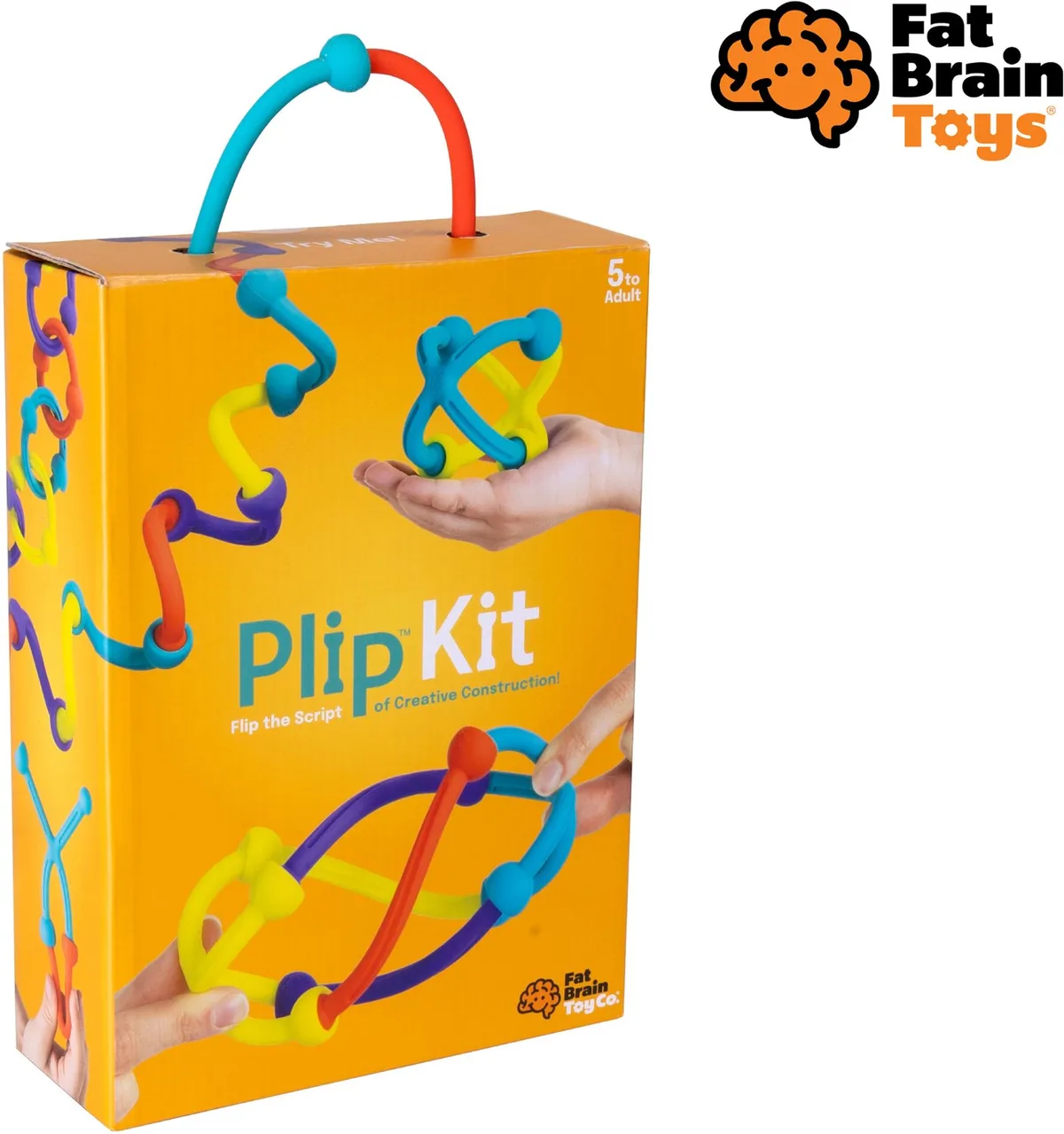 Fat Brain Toys bouwset PLIP KIT - creatief constructiespeelgoed. de TOMY en Multicolore – photo du produit