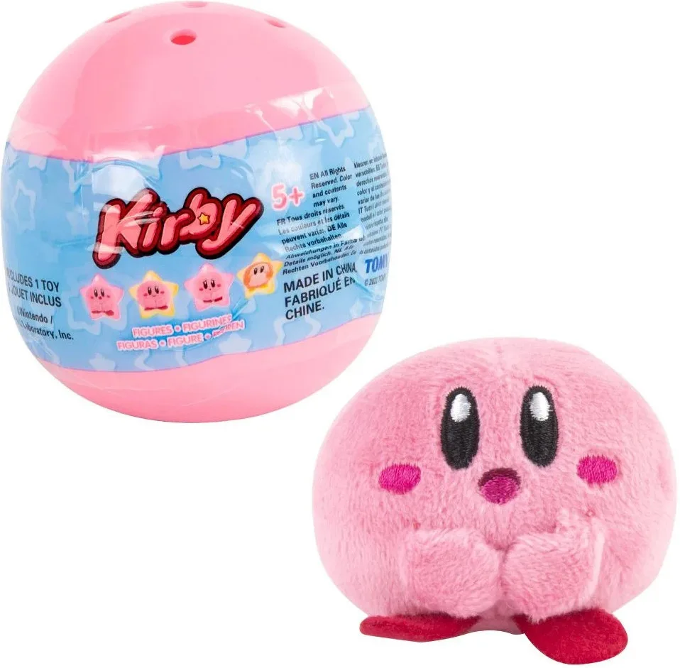Kirby Cuties Mystery Capsule Figures - Kirby (1 Pluche) van TOMY – productfoto
