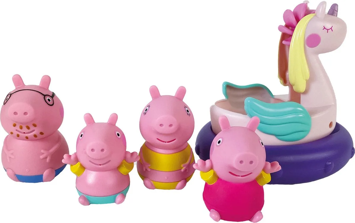 Toomies Peppa Pig Bath Set von TOMY in Mehrfarbig – Produktfoto