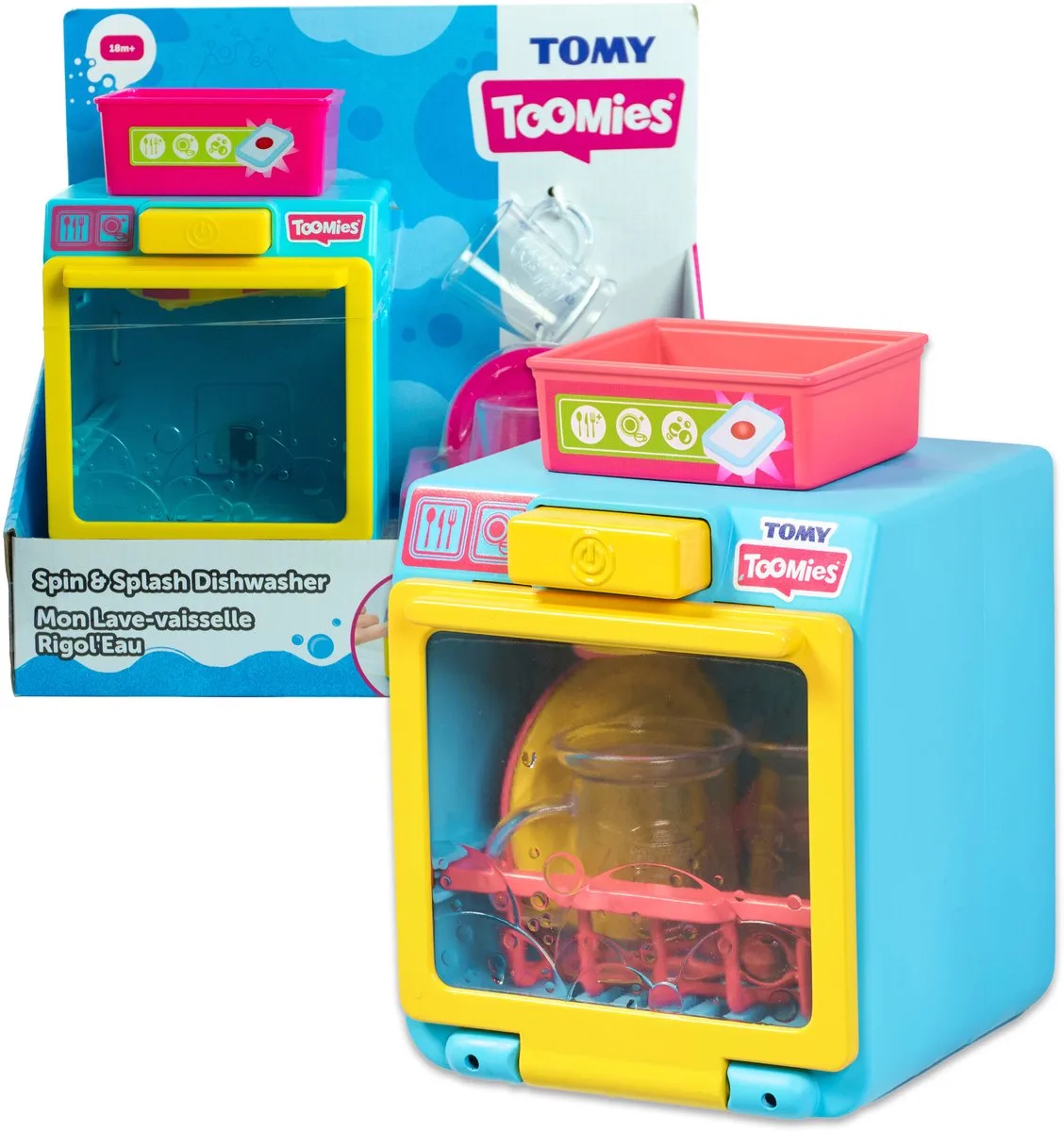Spin & Splash Vaatwasser - Badspeelgoed från TOMY i Flerfärgad – produktbild