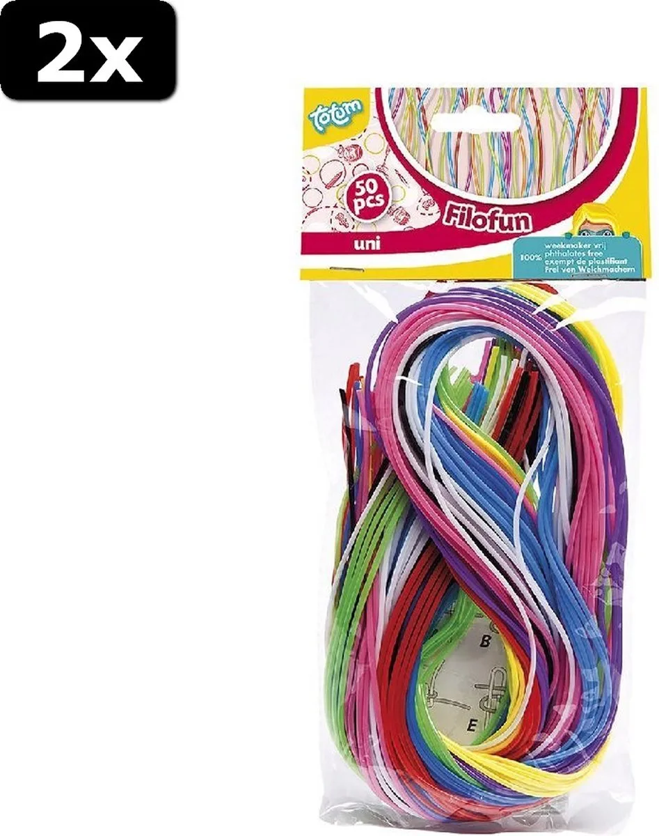 2x Totum Filofun 50 Draden 80 cm van Totum in Meerkleurig – productfoto