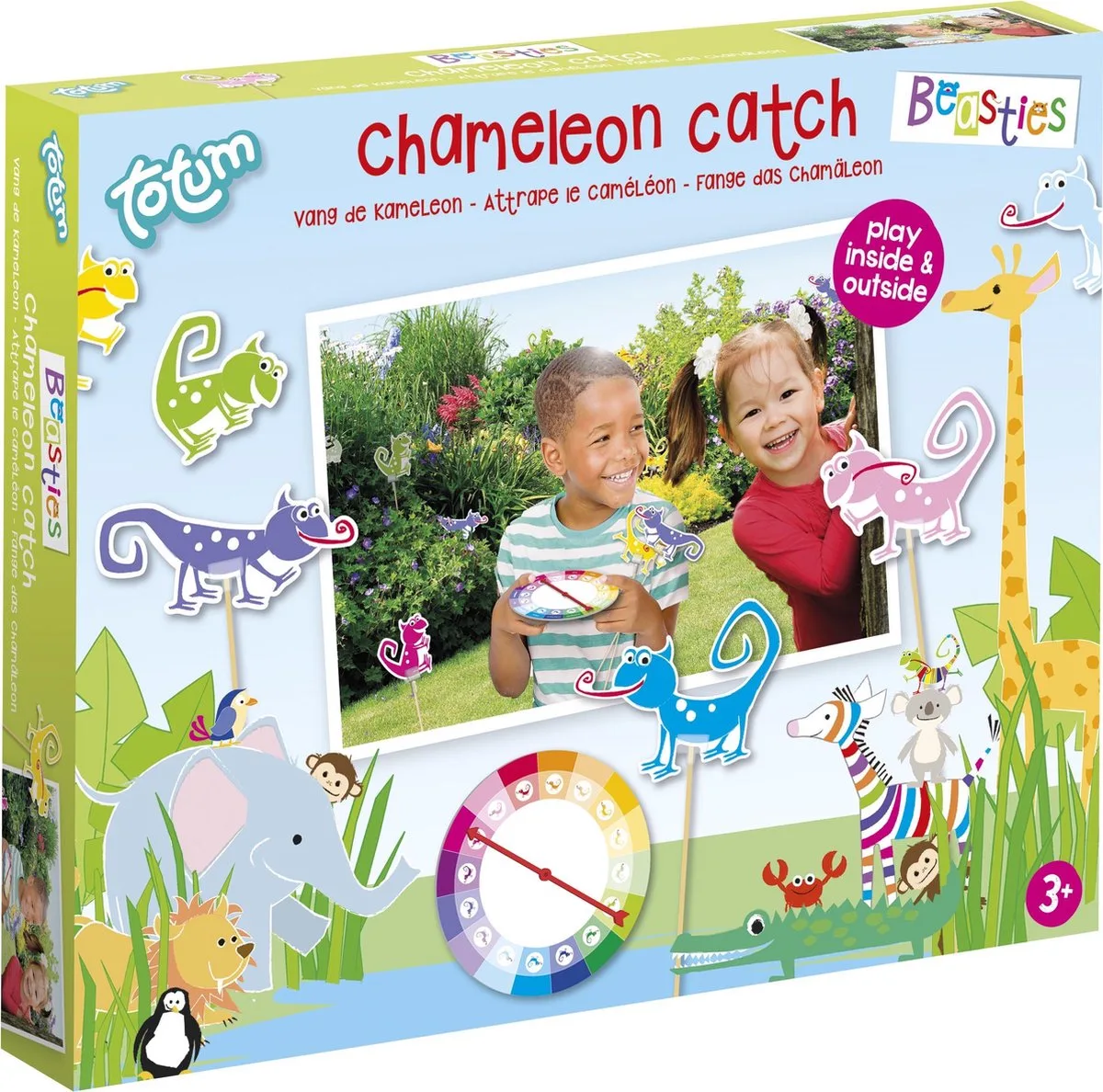 Beasties Chameleon Catch de Totum en Multicolore – photo du produit