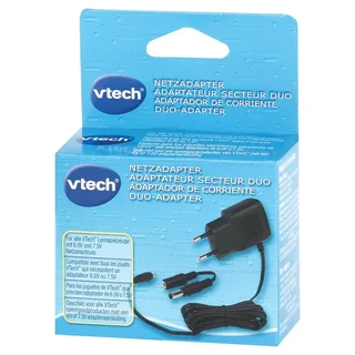 Adapter Duo 2.0 - Oplader voor 6V en 7,5V Producten - Speciaal voor Speelgoedproducten - Cadeau - Van 4 tot 13 Jaar by VTech in White – product photo 2 of 2