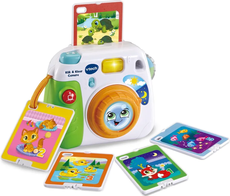 Baby Klik & Klaar Camera - Educatief Speelgoed - Speelcamera voor Kinderen - Van 1 tot 3 Jaar by VTech in Multicolour – product photo
