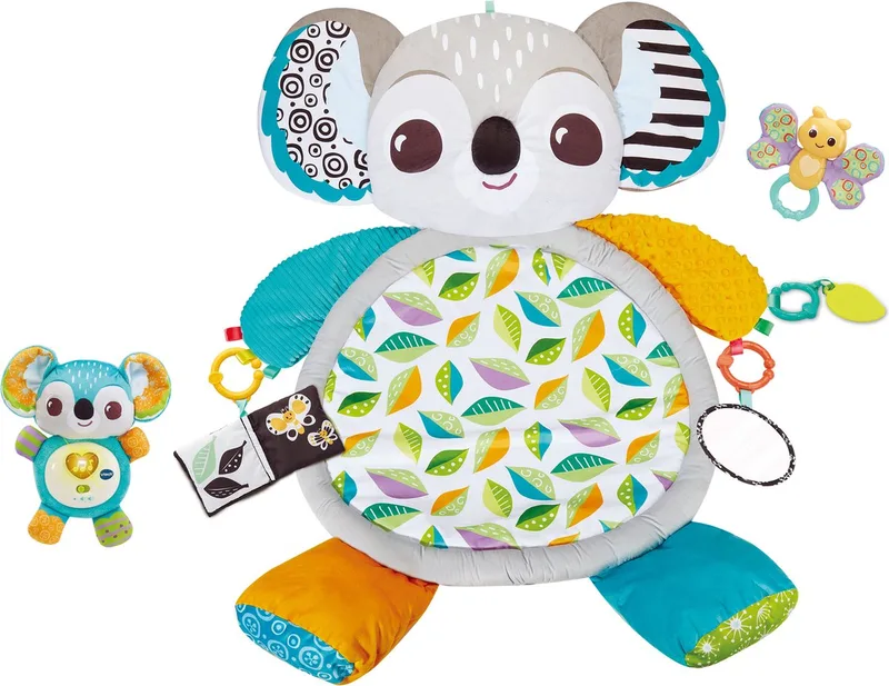 Baby Knuffelkoala Speelmat - Speelkleed - 45+ Melodietjes, Liedjes, Geluiden en Zinnetjes - Van 0 tot 4 jaar by VTech in Multicolour – product photo