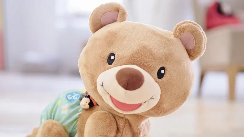 Baby Kruip & Leer Babybeer - Interactief Speelgoed - Knuffel - Voor Jongens en Meisjes - Cadeau - Van 9 tot 36 maanden från VTech i Brun – produktbild 4 av 5