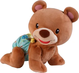 Baby Kruip & Leer Babybeer - Interactief Speelgoed - Knuffel - Voor Jongens en Meisjes - Cadeau - Van 9 tot 36 maanden från VTech i Brun – produktbild 1 av 5