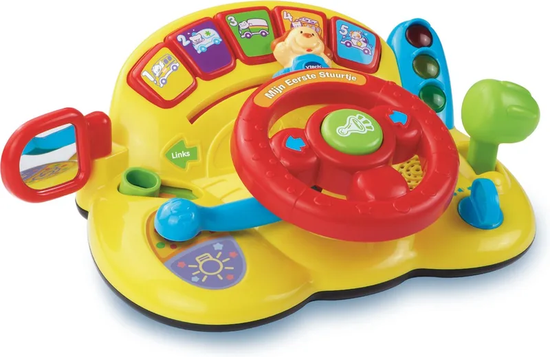 Baby Mijn Eerste Stuurtje - Educatief Speelgoed - 1 tot 3 Jaar by VTech in Multicolour – product photo