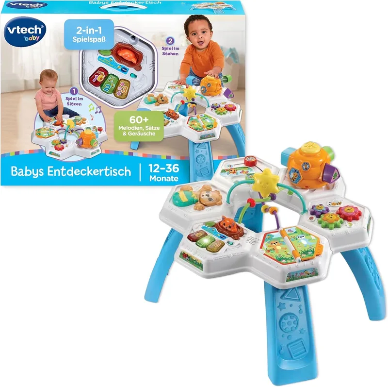 Baby Ontdekkingstafel: Interactief Speelgoed voor Peuters by VTech – product photo