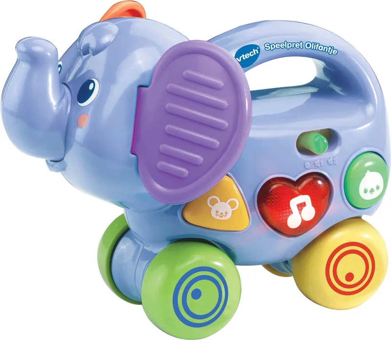 Baby Speelpret Olifantje - Educatief Babyspeelgoed - 6 tot 36 Maanden de VTech en Multicolore – photo du produit