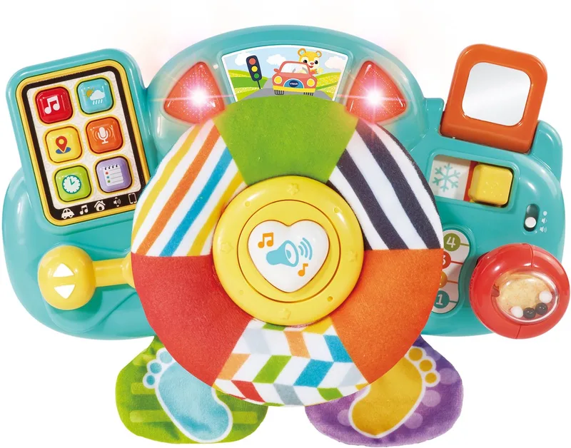 Baby Toeter & Speel Stuurtje - Educatief spel by VTech in Multicolour – product photo