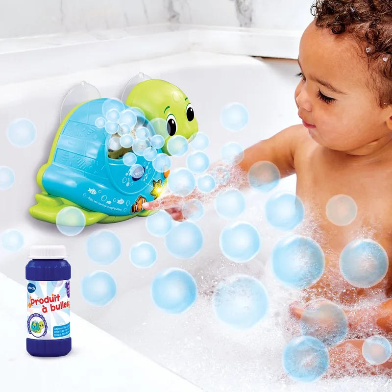 Badspeelgoed Vtech Baby Juju ma tortue magi bulles från VTech i Grön – produktbild