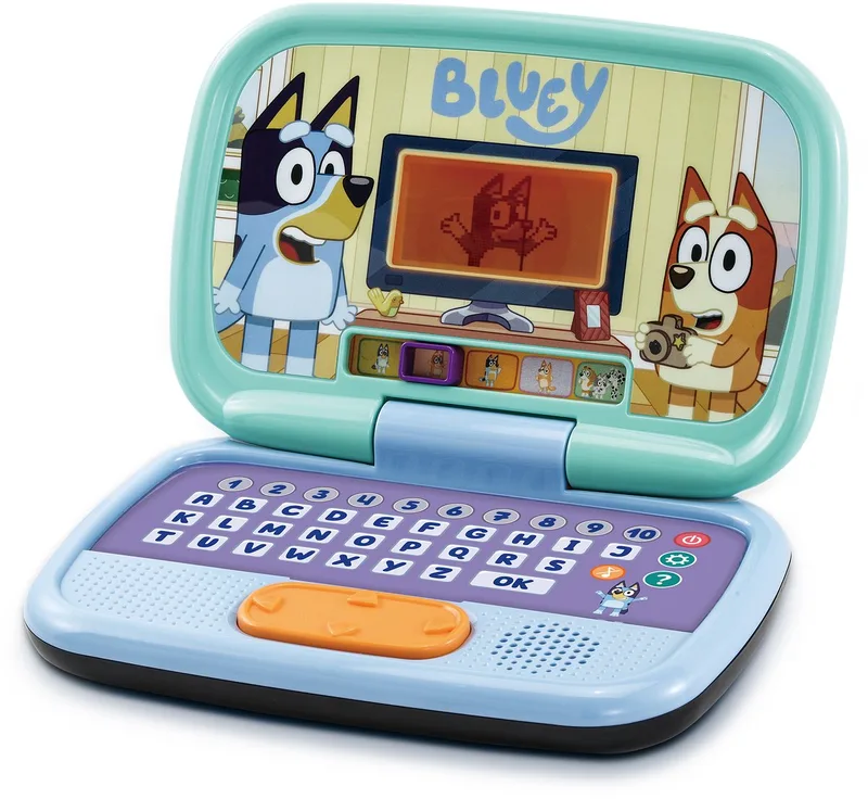 Bluey Activiteiten Laptop - Kinderlaptop - Nederlands Gesproken de VTech en Multicolore – photo du produit