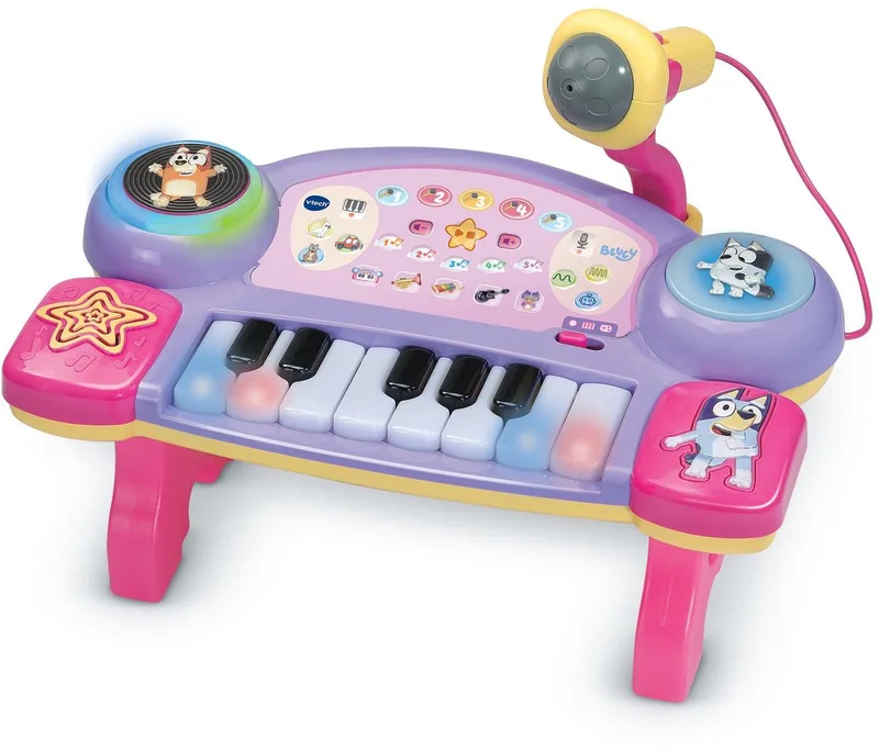 Bluey - super DJ-piano by VTech in Multicolour – product photo