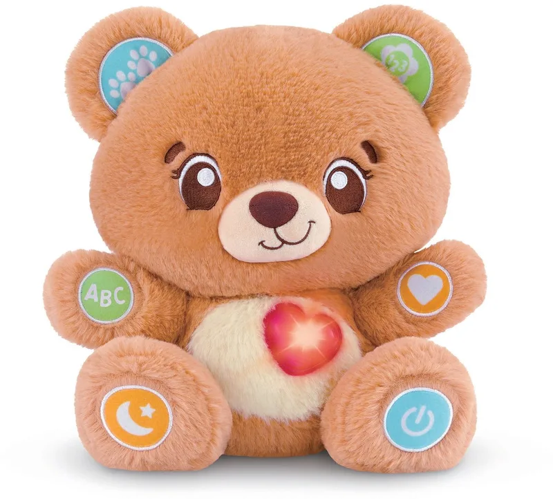 Bonbon, Mijn Interactieve Knuffelbeer FR de VTech en Multicolore – photo du produit