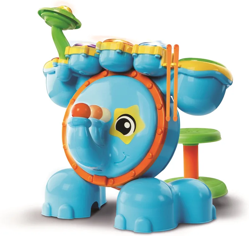Drums Vtech Baby Jungle Rock van VTech in Blauw – productfoto