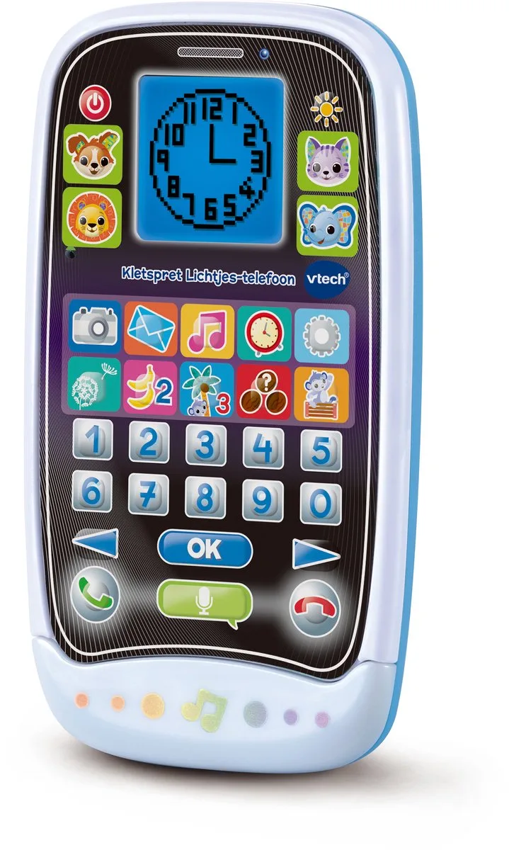 educatief speelgoed Kletspret Lichtjes-Telefoon multicolor. från VTech i Flerfärgad – produktbild