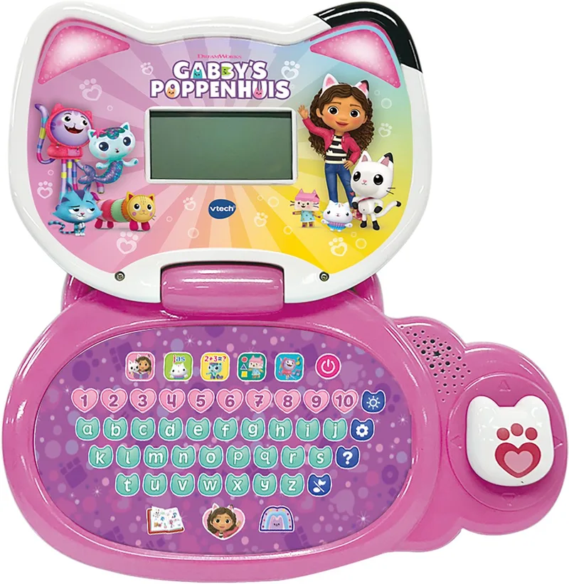 Gabby's Poppenhuis Leercomputer - Activiteiten Laptop by VTech in Multicolour – product photo